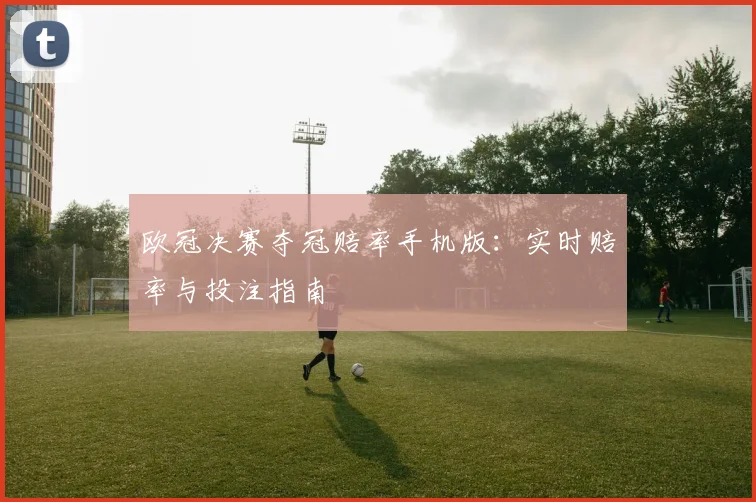 欧冠决赛夺冠赔率手机版：实时赔率与投注指南